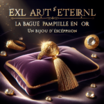 Éclat Éternel : La Bague Pampille en Or, un Bijou d’Exception