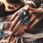 Éclat Boho : La Grosse Bague qui Fait S’Affirmer