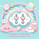 Éclats de Douceur : Boucles d’Oreilles Kawaii pour Élever Votre Style