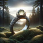 Éclats de Nature : La Bague Anneau en Pierre Naturelle