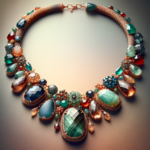 Éclat de Nature : L’Art du Collier en Grosse Pierre