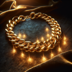 Élégance Éclatante : Le Collier en Grosse Maille Doré
