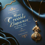 Mini Créole Élégance : Le Pendentif qui Sublime Votre Style