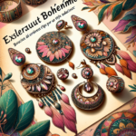 Éclat Bohème : Boucles d’Oreilles Clips pour un Style Audacieux