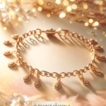 Élégance Éternelle : Chaîne de Cheville en Acier Inoxydable Doré