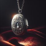 Éclat d’Émotion : La Bague Médaillon Suspendue