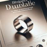 Élégance Durable : La Bague en Acier Chirurgical, Alliant Modernité et Résilience