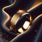 Éclat et Élégance : La Bague en Acier Doré, Allier Durabilité et Raffinement