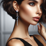 Élégance Épurée : Les Boucles d’Oreilles Idéales pour Sublimer les Cheveux Courts