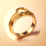 Éclat et Élégance : La Grosse Bague Dorée pour Femme