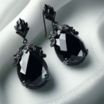 Élégance Éternelle : Les Boucles d’Oreilles en Onyx Noir