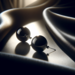 Élégance Intemporelle : Boucles d&rsquo;Oreilles Boule Noire pour Femme