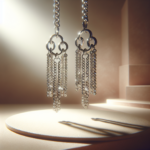 Élégance Suspendue : Les Boucles d&rsquo;Oreilles à Chaîne qui Subjuguent