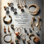 Le Guide Complet des Types de Boucles d&rsquo;Oreilles : Styles, Matériaux et Occasions