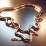 Élégance Sinueuse : Découverte du Collier en Maille Serpentine