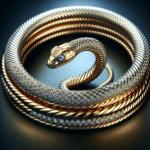 Élégance enroulée : Le collier serpent, symbole de mystère et de sophistication