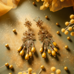 Éclat et Audace : Boucles d&rsquo;Oreilles Jaune Moutarde pour un Conte de Style