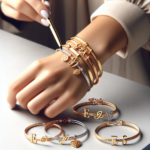 Élégance personnalisée : Bracelets féminin avec initiales pour un style unique