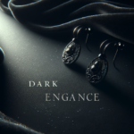 Élégance Sombre : Boucles d&rsquo;Oreilles en Acier Noir