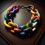 Chic et Audacieux : Découvrez le Collier en Grosse Maille Plastique