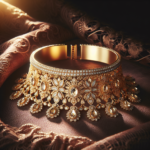 Élégance Éclatante : Le Collier Doré Ras de Cou, Accessoire Indispensable de Votre Style