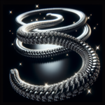 Élégance Svelte : Le Collier Maille Serpent, un Bijou Sophistiqué