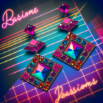 Éclats Rétro : Boucles d&rsquo;Oreilles Glamour des Années 80