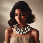 Élégance Naturelle : L’Art du Collier Cauri pour Femme