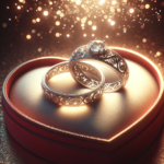 Éclat Circulaire : La Bague Ronde, Symbole d’Éternité et d’Amour