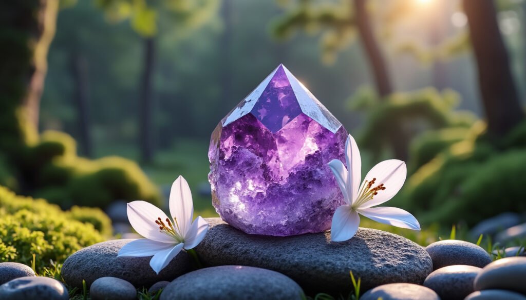 explorez l'univers captivant de l'améthyste, la pierre précieuse reconnue pour ses propriétés apaisantes et sa symbolique de sagesse. découvrez ses bienfaits, son histoire fascinante et comment l'intégrer dans votre quotidien pour favoriser sérénité et équilibre.