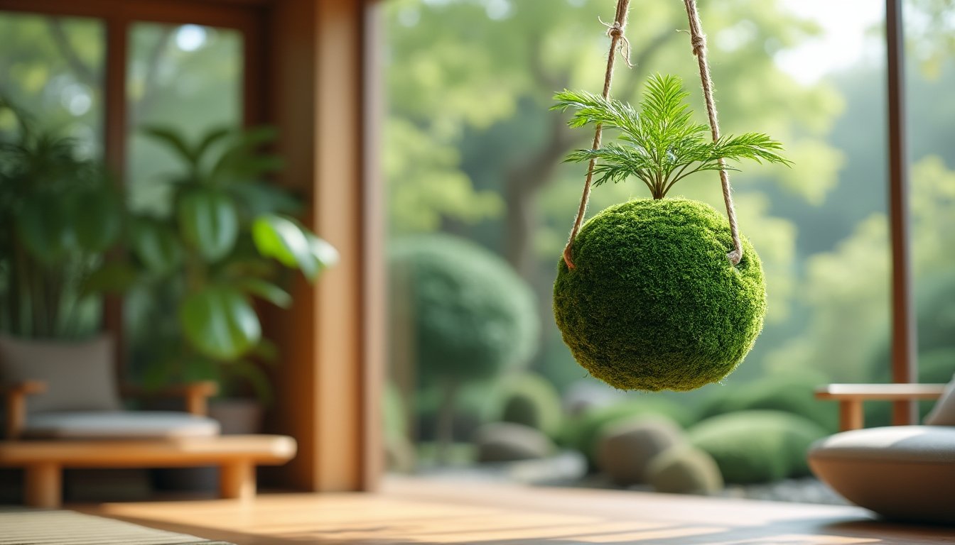 découvrez l'art du kokedama et apprenez à créer vos propres jardins suspendus. transformez votre intérieur en un espace verdoyant et apaisant grâce à cette technique de jardinage innovante et esthétique.