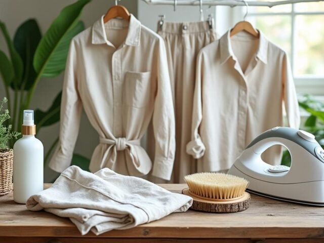 Astuces pratiques pour bien entretenir vos vêtements en lin