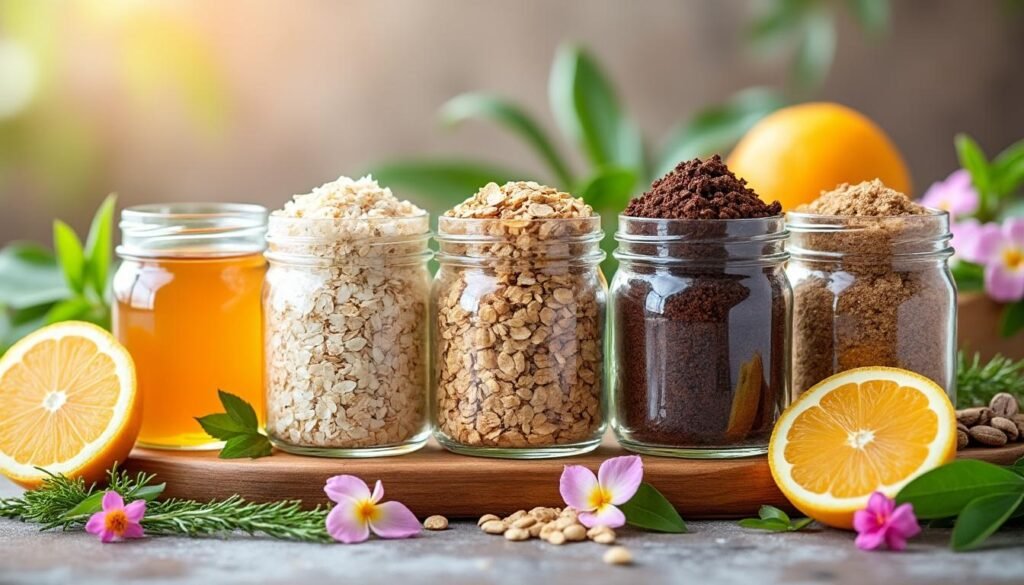 découvrez 5 recettes de gommages maison simples et efficaces pour donner à votre peau un éclat radieux. transformez votre routine de soins avec des ingrédients naturels et redonnez vie à votre épiderme grâce à nos conseils pratiques.