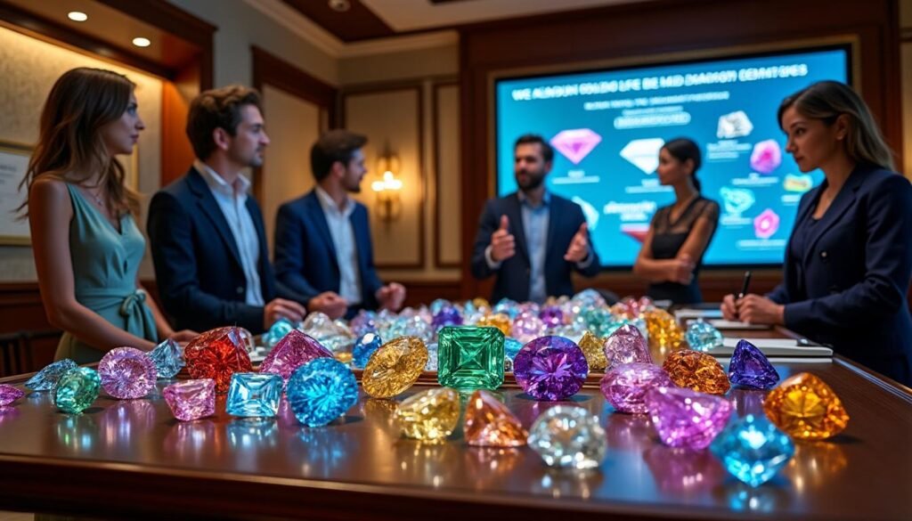 découvrez l'univers fascinant des pierres précieuses et des diamants avec gem gossip. plongez dans une présentation éducative qui explore leur histoire, leur formation, et leur valeur, tout en vous offrant des conseils pour les choisir et les entretenir.