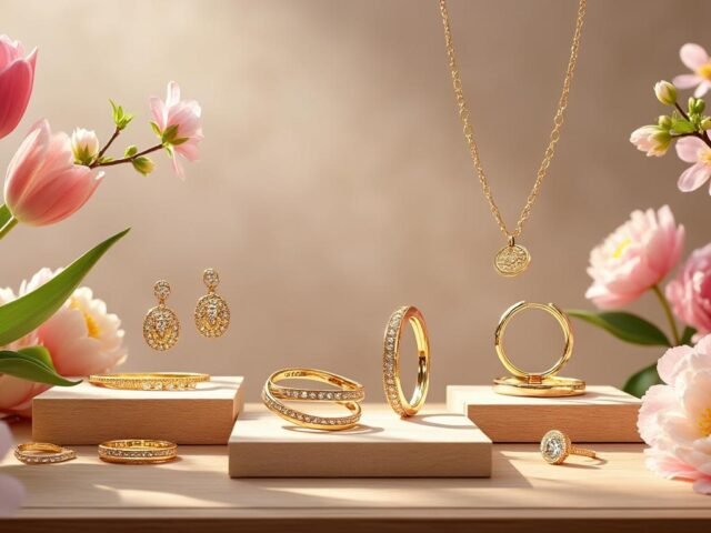 Les tendances des bijoux en or pour 2025 à l’occasion du mois de mai, dédié à l’or