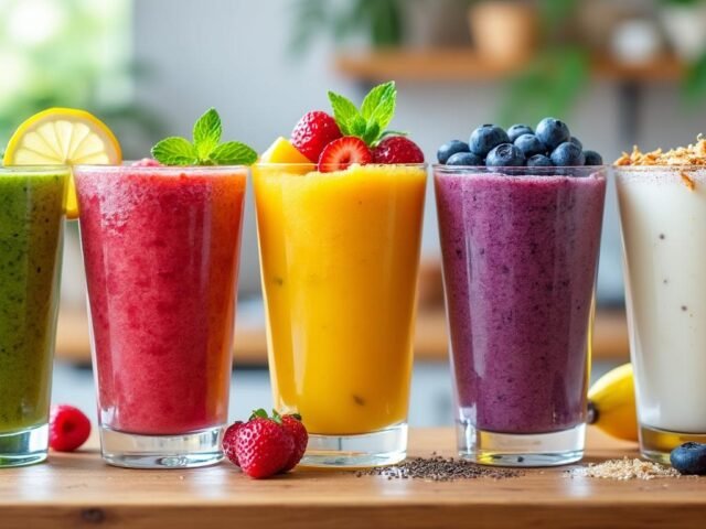 Smoothies bien-être : 5 recettes saines pour revitaliser votre quotidien !
