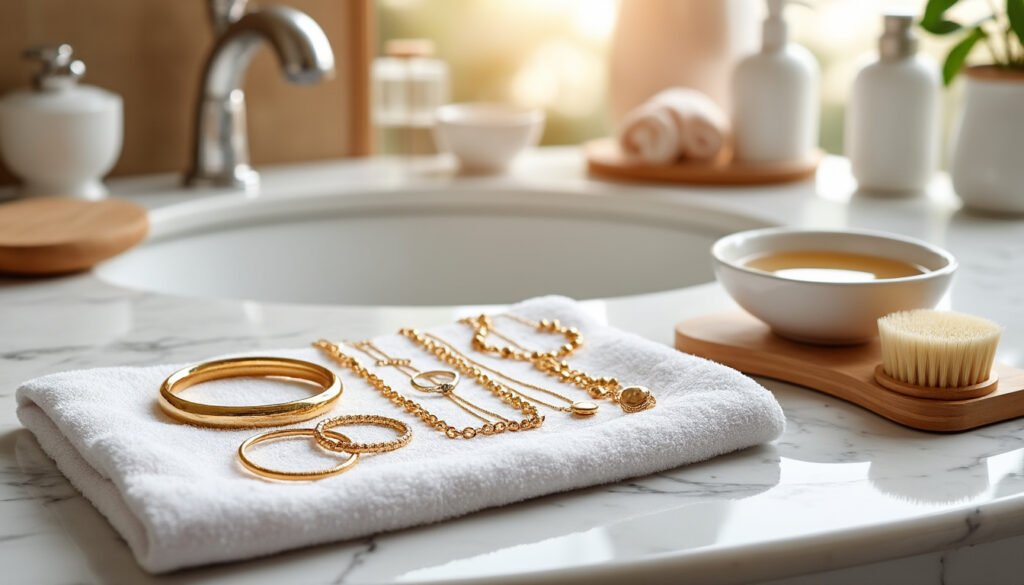 découvrez nos conseils simples et efficaces pour nettoyer vos bijoux en acier doré sans les abîmer. préservez leur éclat et leur beauté en toute sécurité !