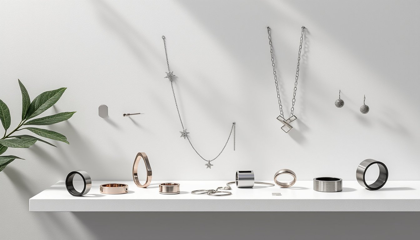 découvrez les avantages et différences entre l'acier inoxydable et l'argent pour mieux choisir vos bijoux : durabilité, entretien, prix et style comparés dans notre guide complet.