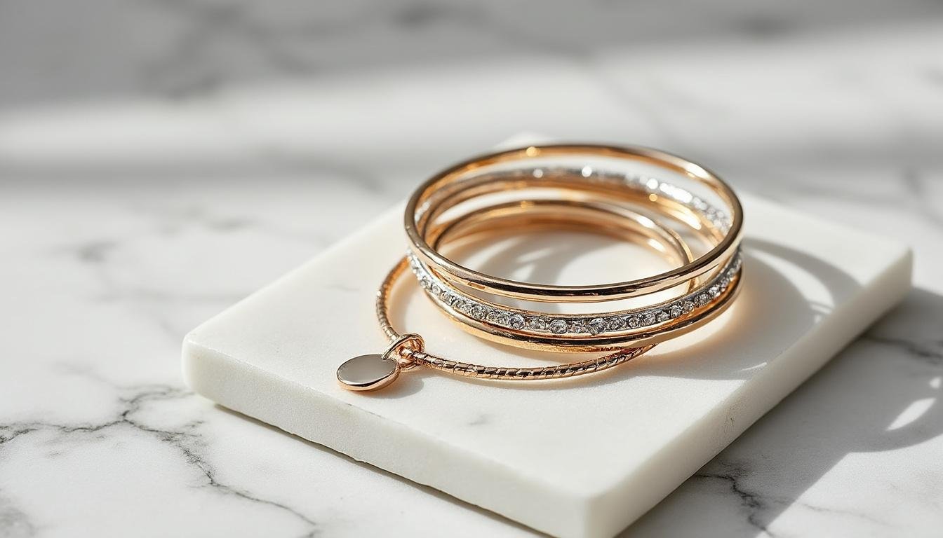 découvrez nos conseils pour réussir l'art du mix & match acier et or et créer des superpositions élégantes et harmonieuses qui subliment votre style.