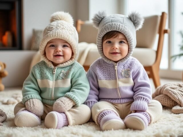 Tenues pratiques et mignonnes pour bébés : conseils pour l&rsquo;hiver 2025