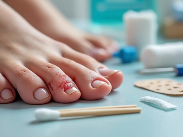 Traitement efficace du panaris au pied : conseils et solutions