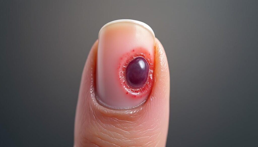 découvrez les causes, symptômes et traitements efficaces du bouton sous l’ongle pour soulager la douleur et prévenir les infections.