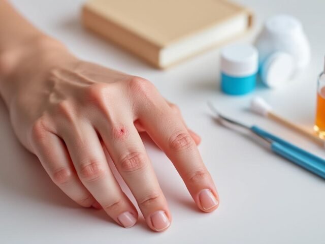 Comment identifier et soigner un bouton sur le doigt de la main