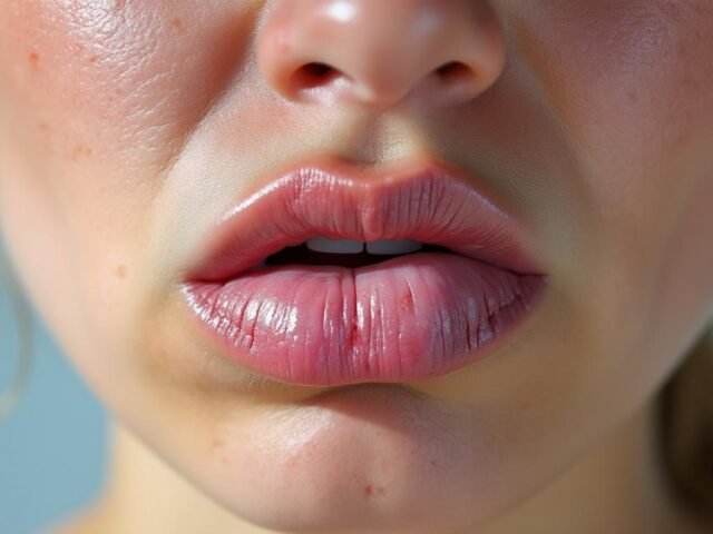Lèvre gonflée allergie : causes, symptômes et solutions efficaces