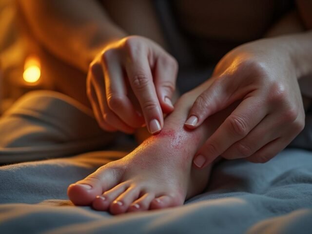 Pourquoi le pied gratte-t-il la nuit et comment y remédier