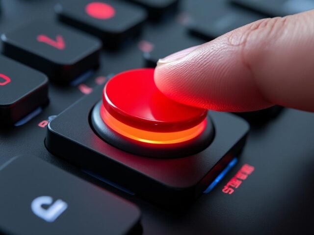 Tout savoir sur le bouton rouge doigt et son utilisation