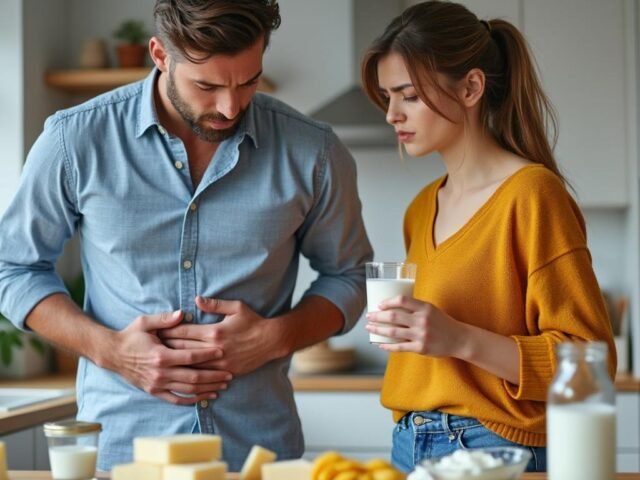 Allergie au lactose chez l’adulte : reconnaître les symptômes courants