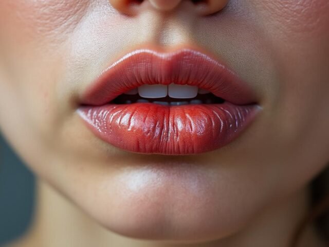 Brûlure sur la lèvre : reconnaître une allergie et agir rapidement