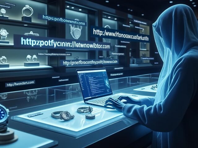 L&rsquo;attaque silencieuse contre le e-commerce de bijoux : comment les typosquatteurs ciblent les marques de luxe et ce que les bijoutiers indépendants doivent surveiller